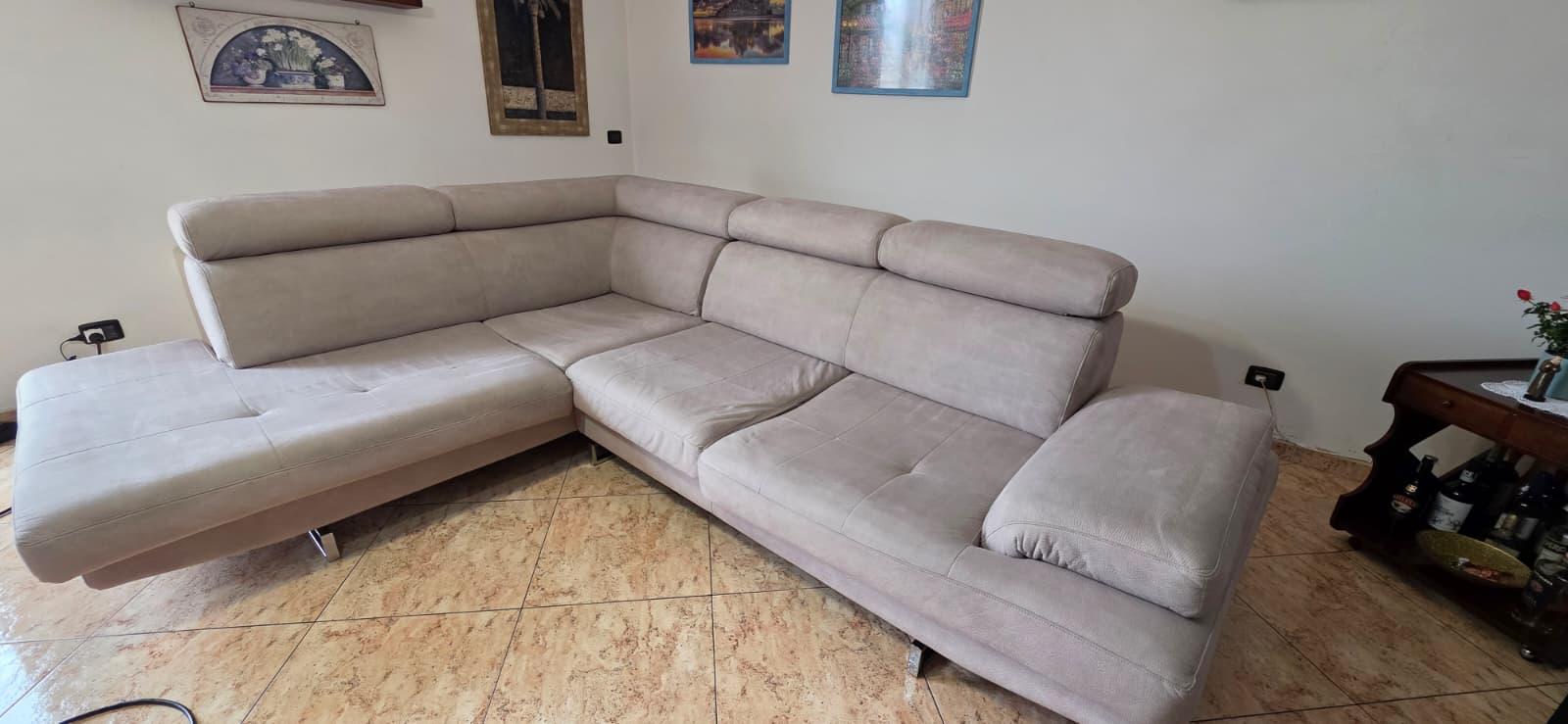 Divano sanificato